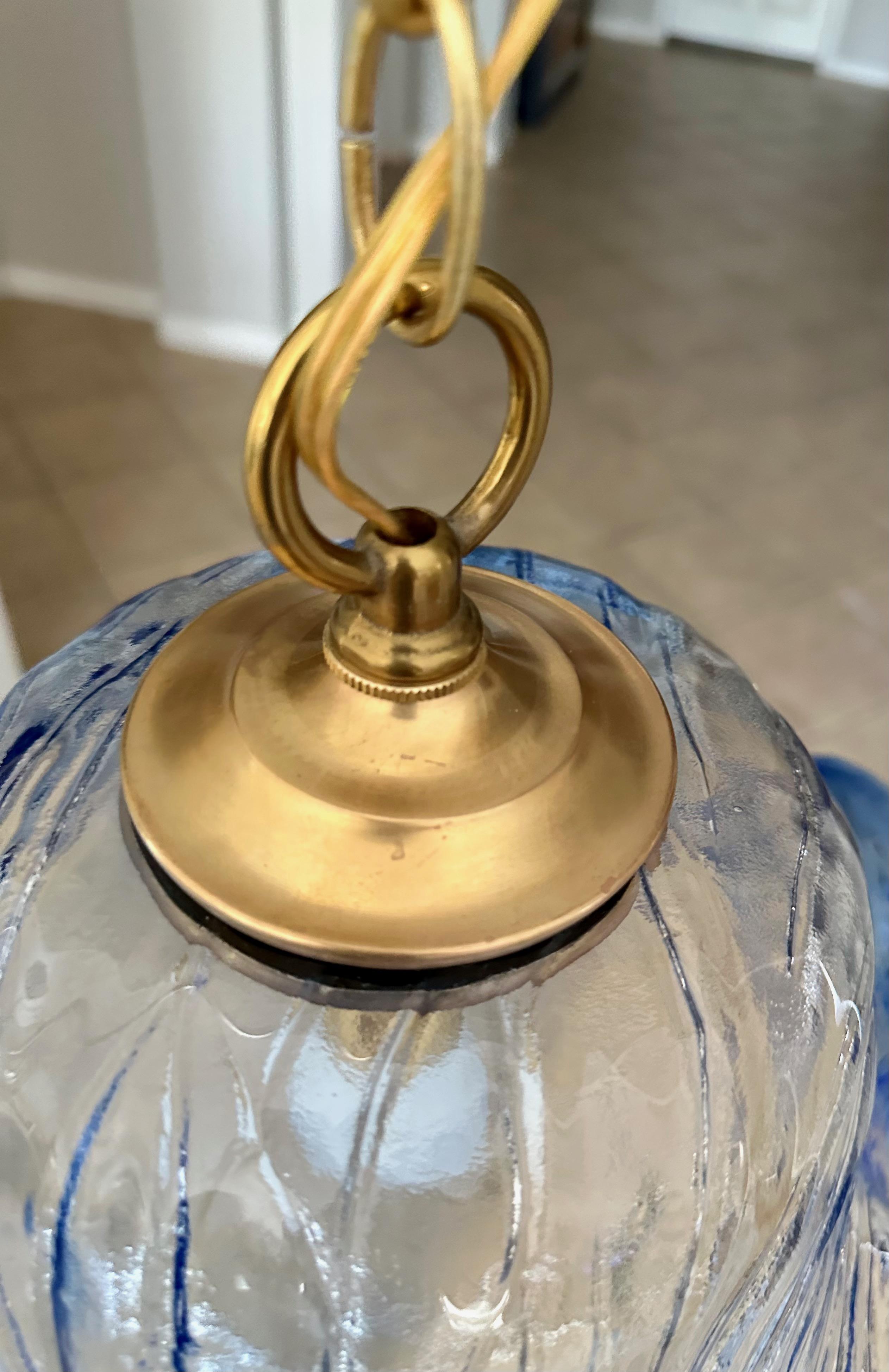 Murano Wavy Bell Shaped Carlo Nason Ceiling Light Pendant For Sale 7