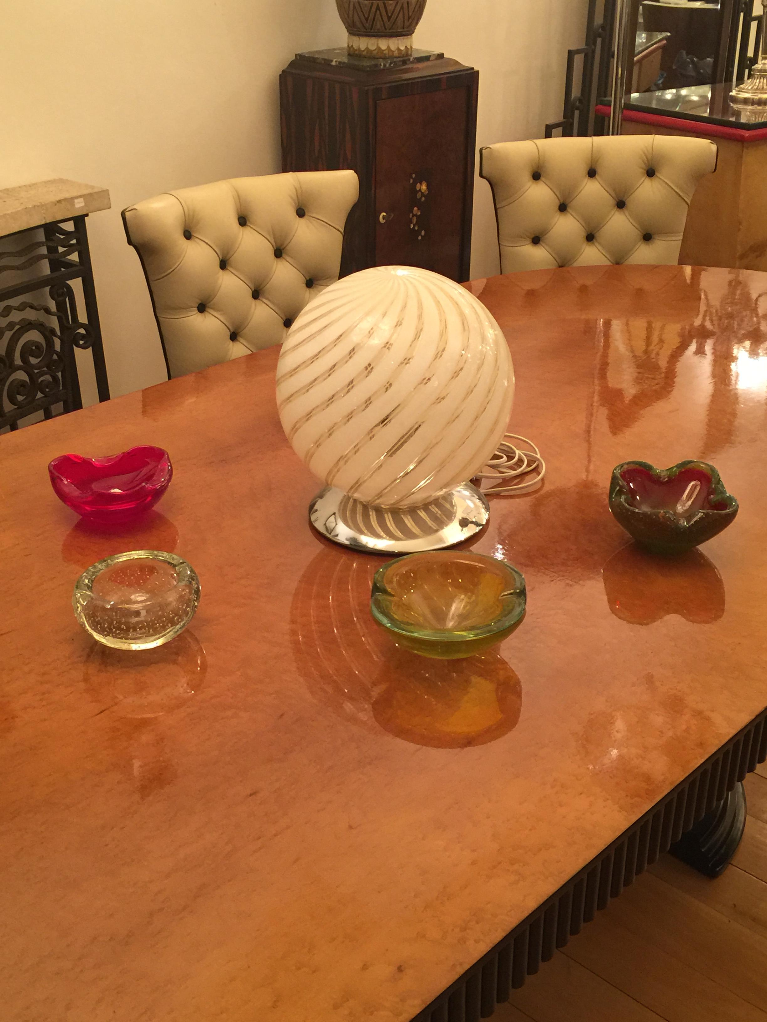 Art Déco Murano con bolle, 1920, italiano in vendita