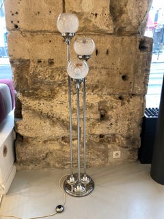 Murano's Floor Lamp, Edited by Mazzega, 1960s, Italy