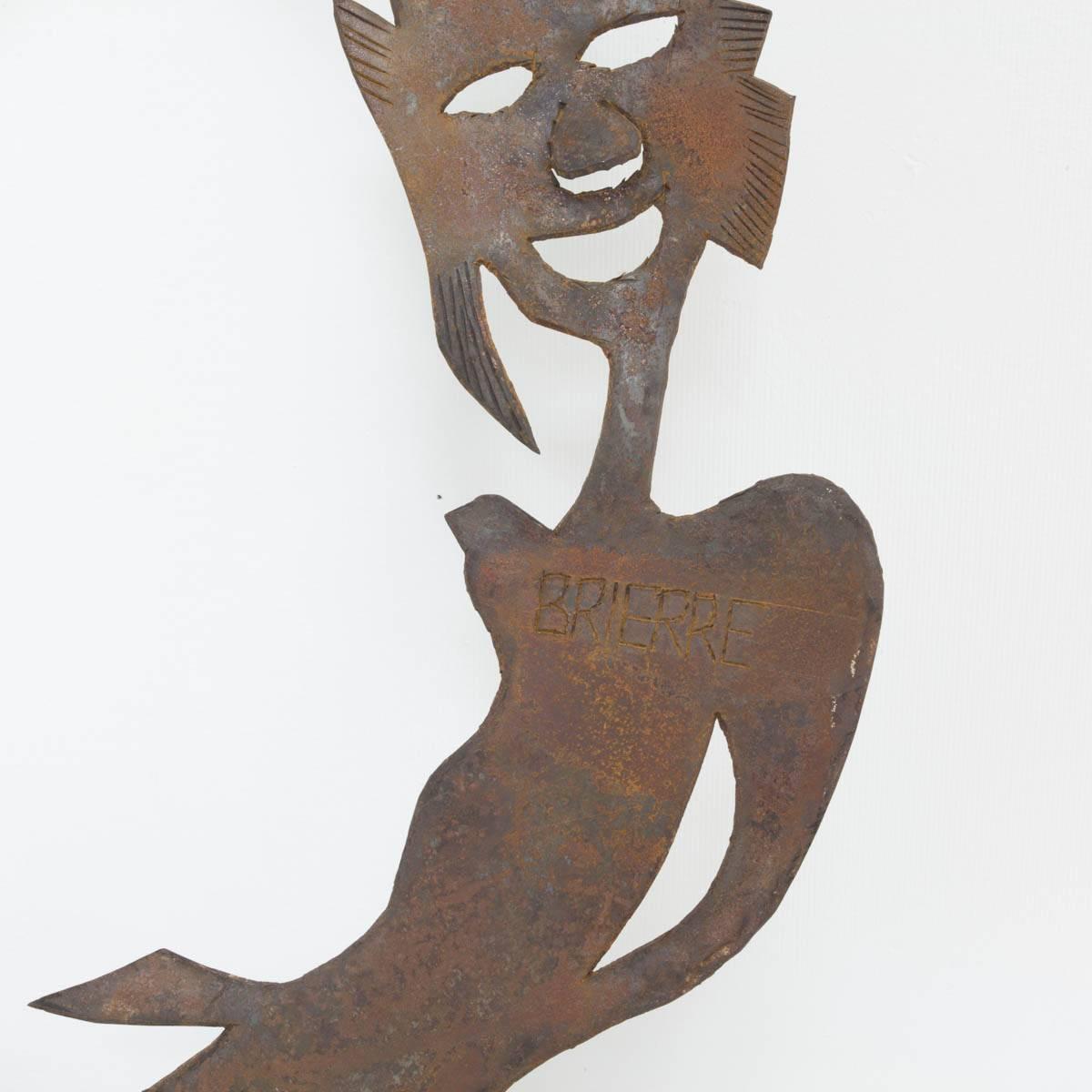 Murat Brierre or Murat Briere (1938–1988) was one of Haiti's principal metal sculptors. He was influenced by George Liautaud, but his work acquired its own, highly experimental style, often focusing on multi-faceted and conjoined figures,