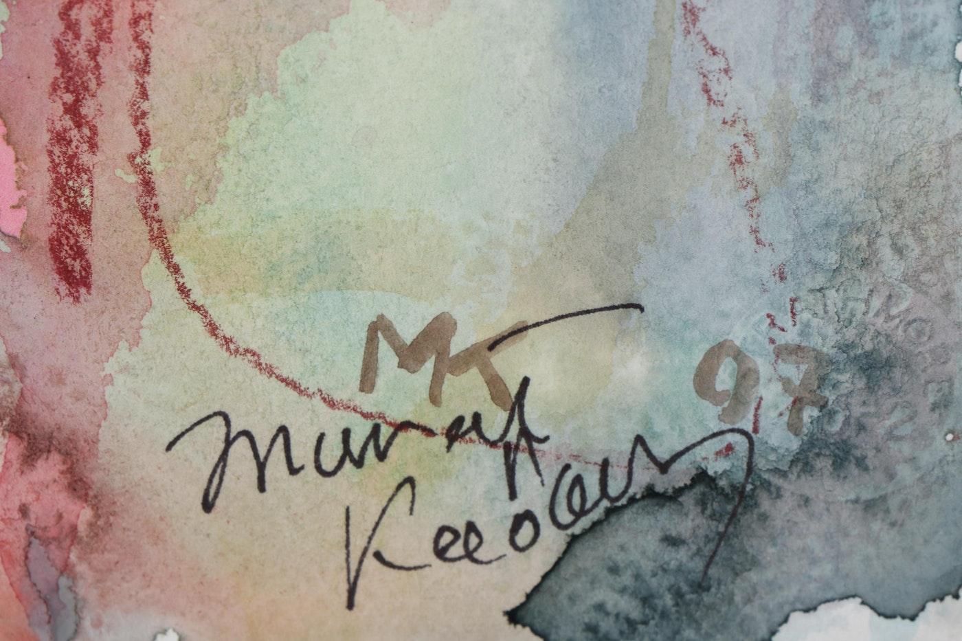 Murat Kaboulov Pintura abstracta de figura en técnica mixta, 1997 en venta 1