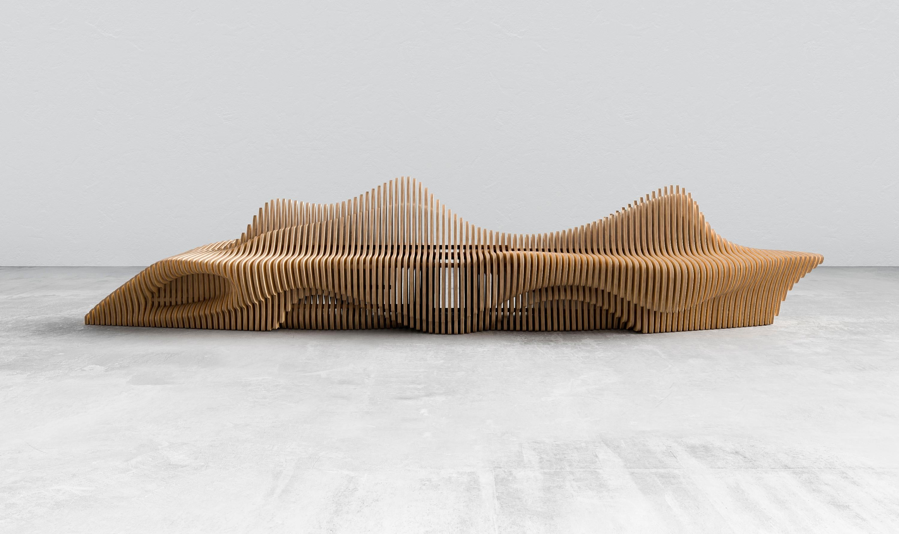 Plywood Murena bench For Sale