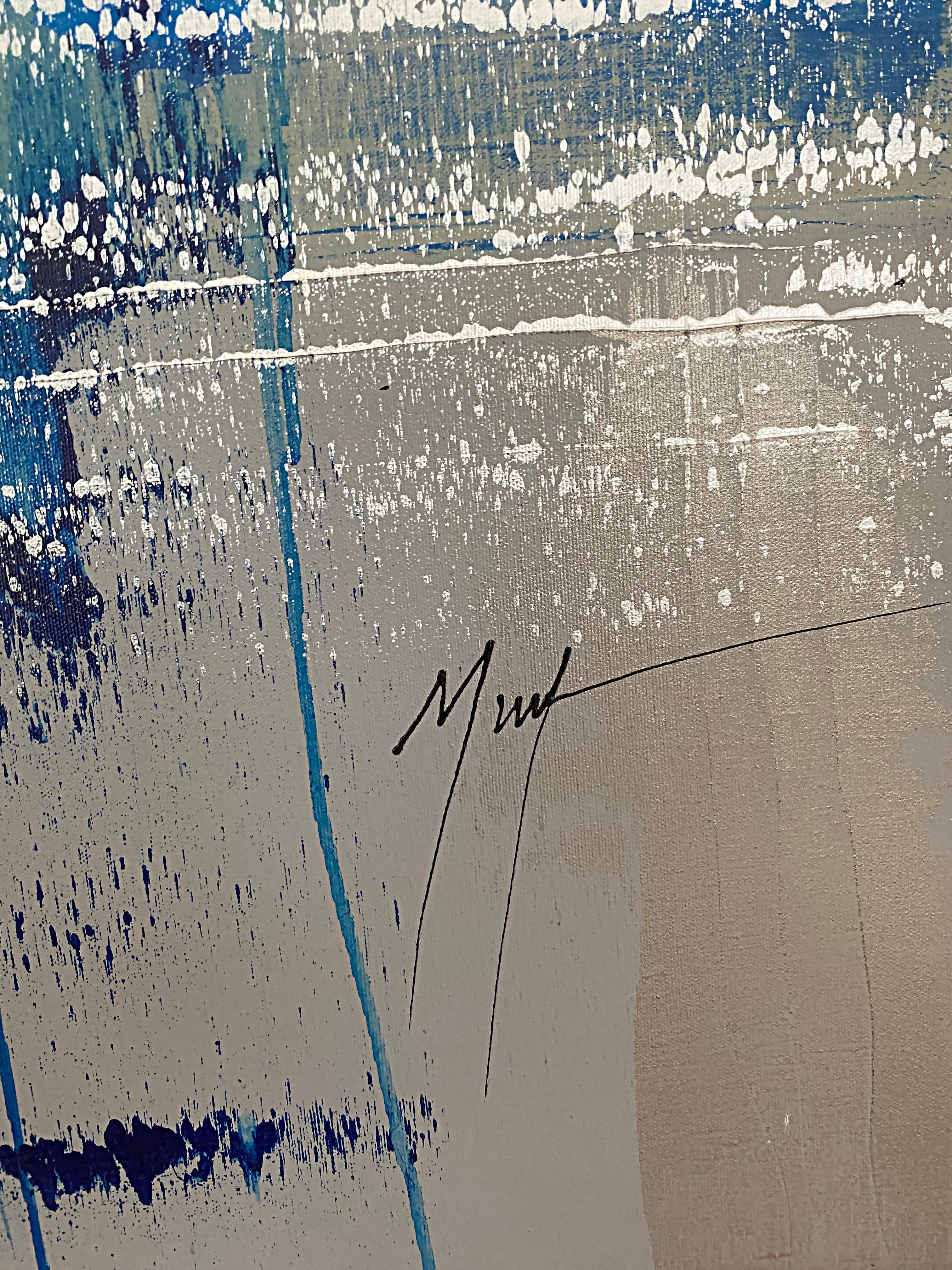Murf Murphy Large Contemporary Abstract Painting auf Leinwand  im Zustand „Neu“ im Angebot in Miami, FL