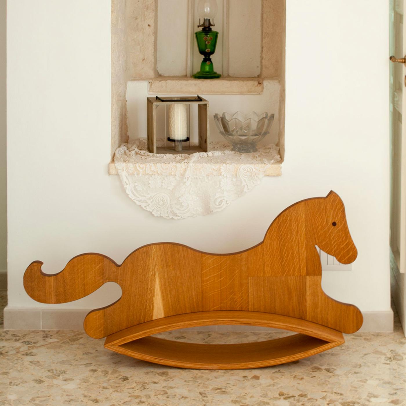 Italian Murgese Rocking Horse by Apulia Design