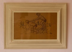 Summer Holiday - Late 20th Century of Kids on the Beach by Muriel Archer