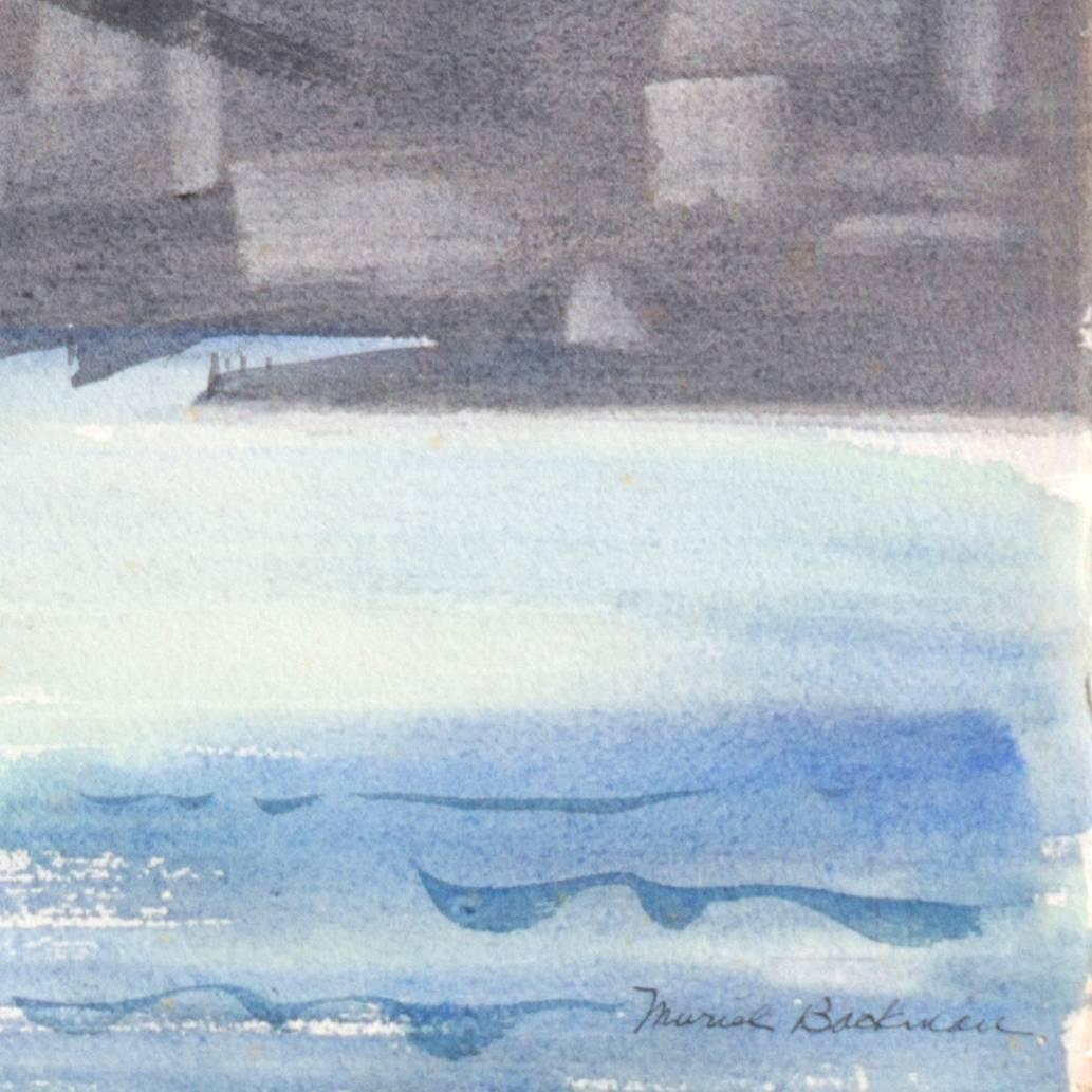 'Golden Gate, San Francisco', Bay Area Woman Modernist, Crocker Art Museum For Sale 1