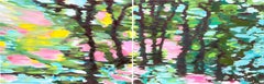 Muriel Chazalon, "Madureira", Oil on canvas diptych, Contemporary Landscape