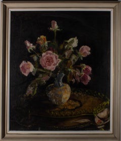 Muriel Hamilton - 20th Century Oil, November Roses