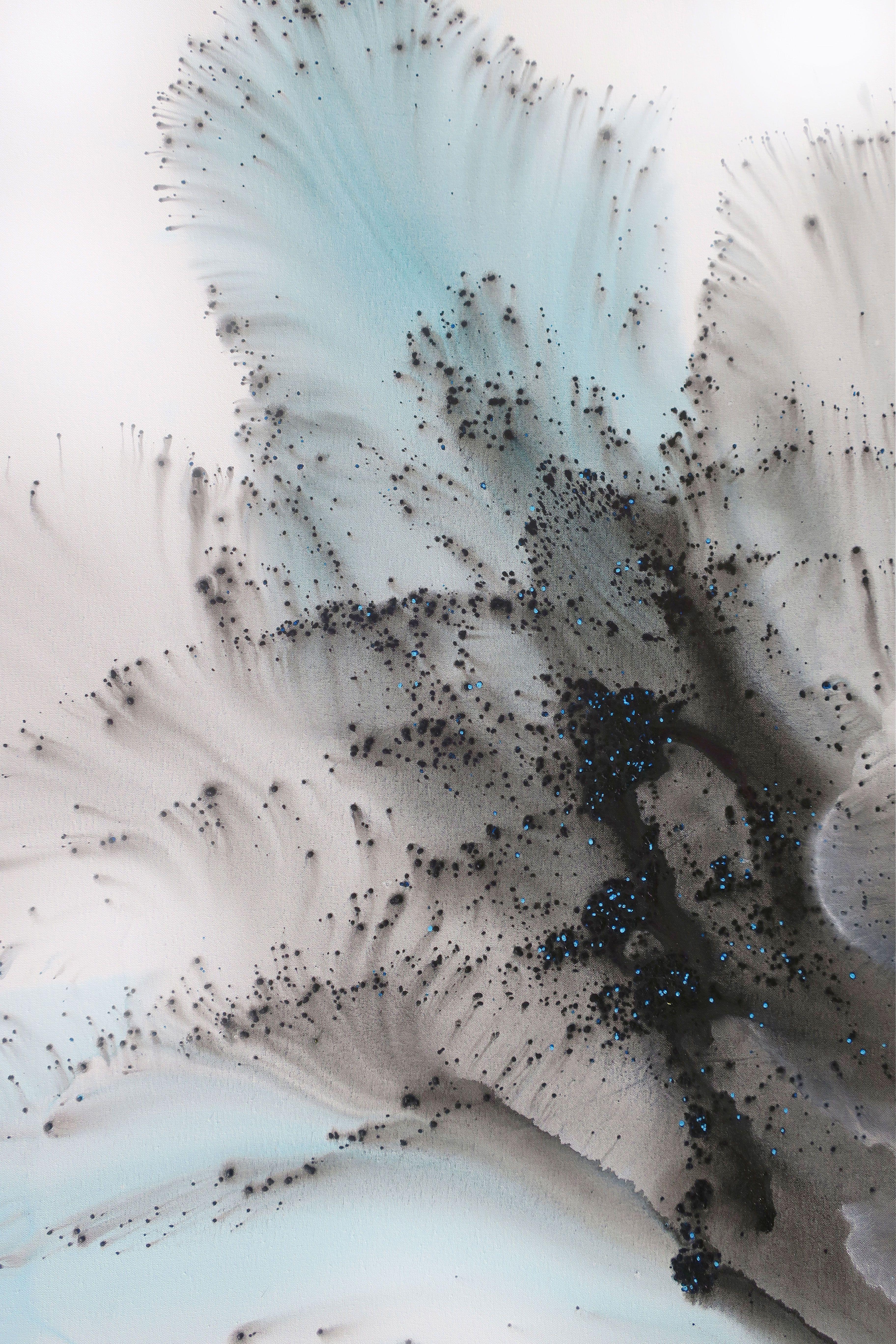 Nature 216, Gemälde, Acryl auf Leinwand – Painting von Muriel Napoli
