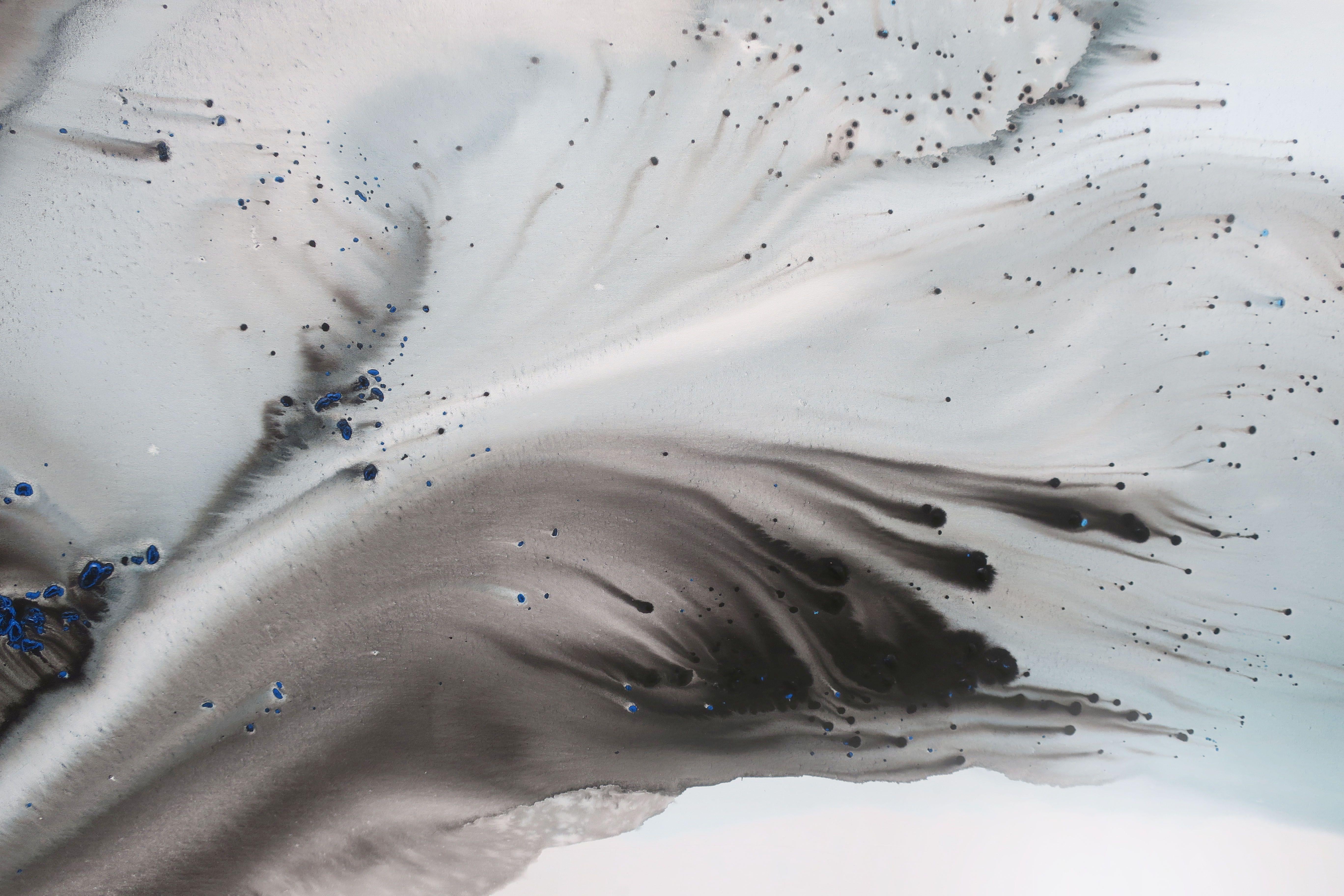 Nature 227, peinture, acrylique sur toile - Painting de Muriel Napoli