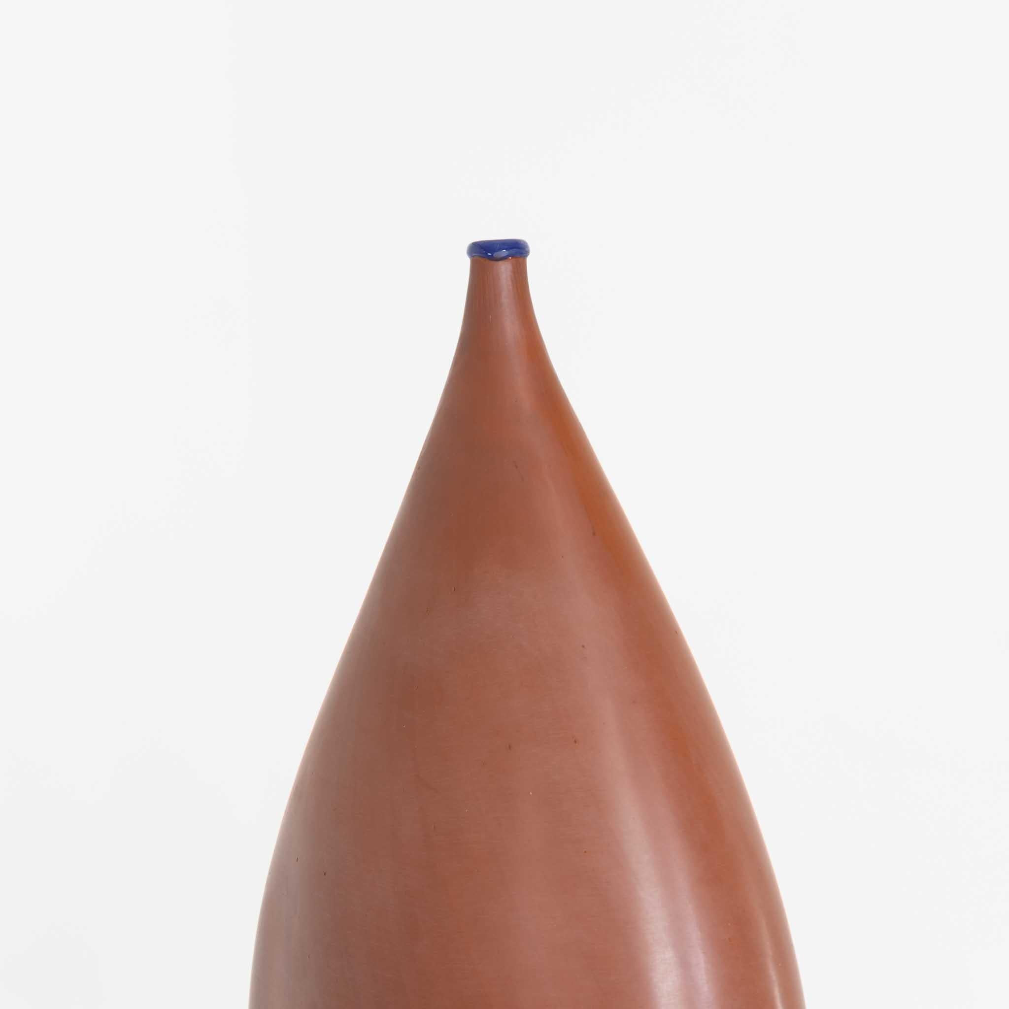 Modern Murine Murano Art Glass Vase For Sale