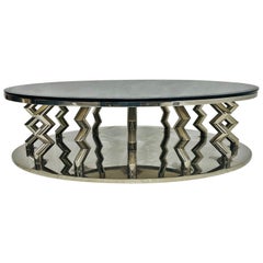 “Murmansk” Coffee Table by Ettore Sottsass for Rossi e Arcandi, Italy 1980's