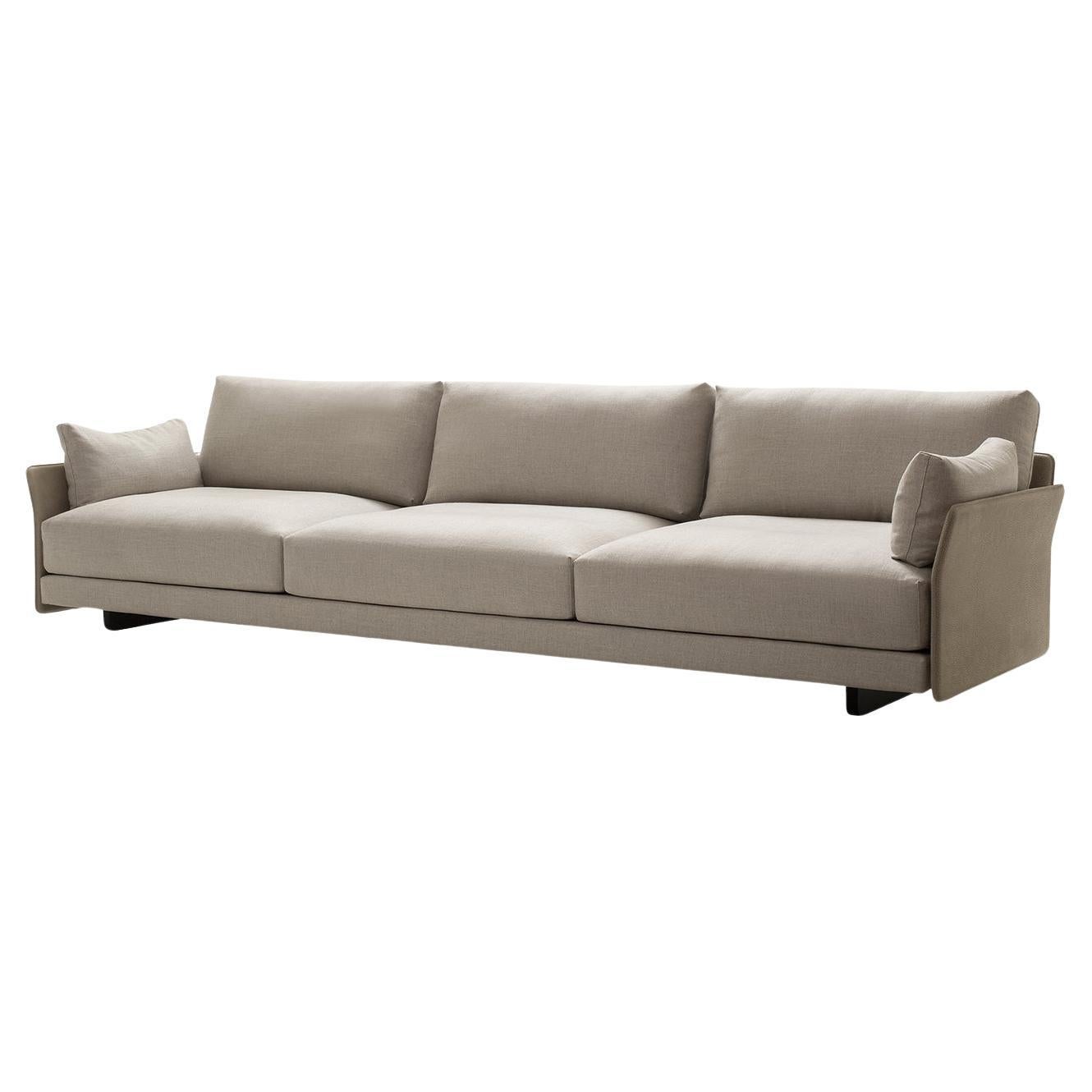Murphy 3-Seater Beige Sofa For Sale