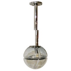 Murrain Pendant Mazzega by Carlo Nason 1960s Chandelier Space Age, Italy
