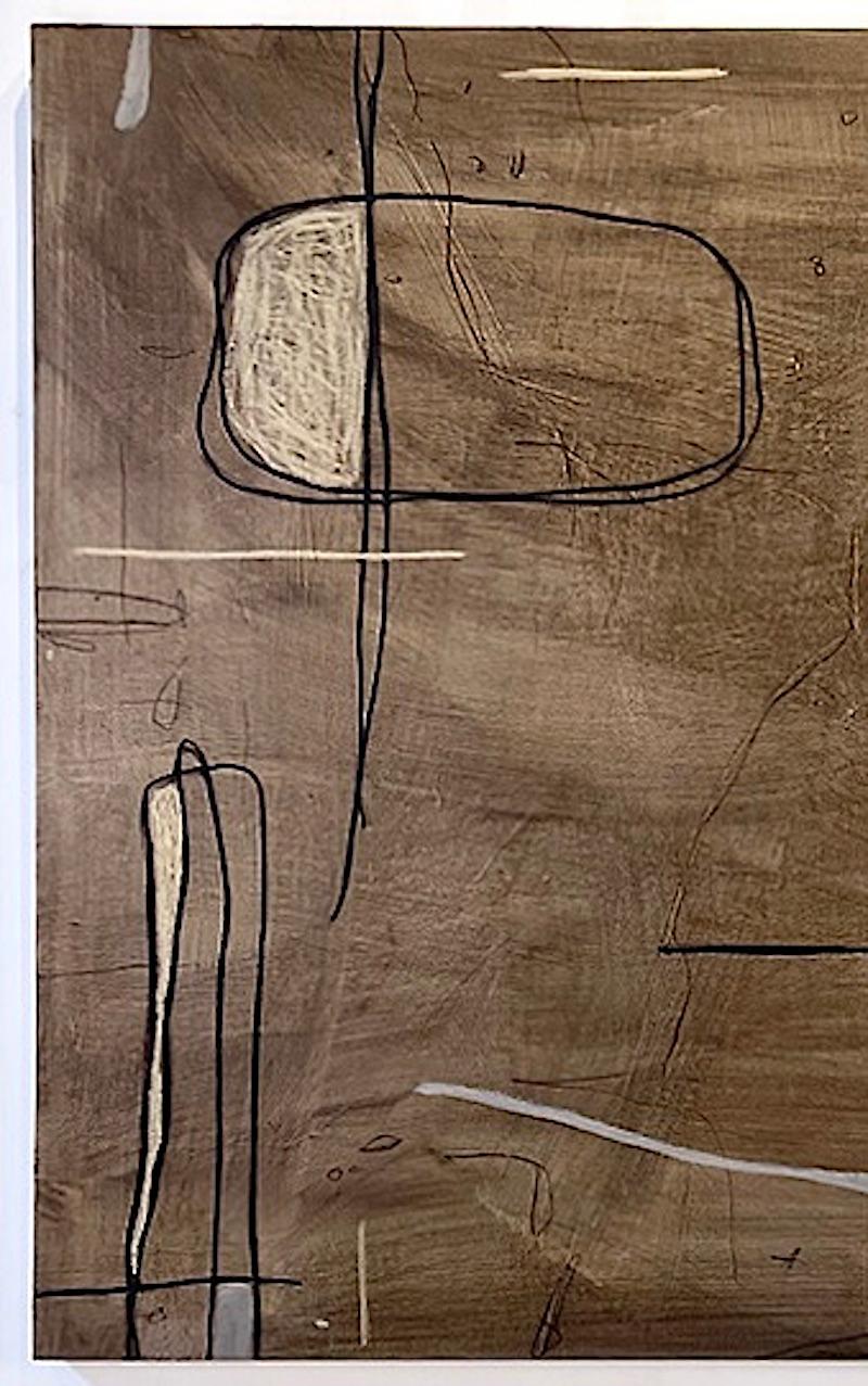 Dusk, 2024 by Murray Duncan  Mixed Media Abstract Geometric on Canvas For Sale 2