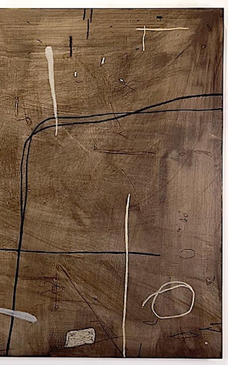 Dusk, 2024 by Murray Duncan  Mixed Media Abstract Geometric on Canvas For Sale 3