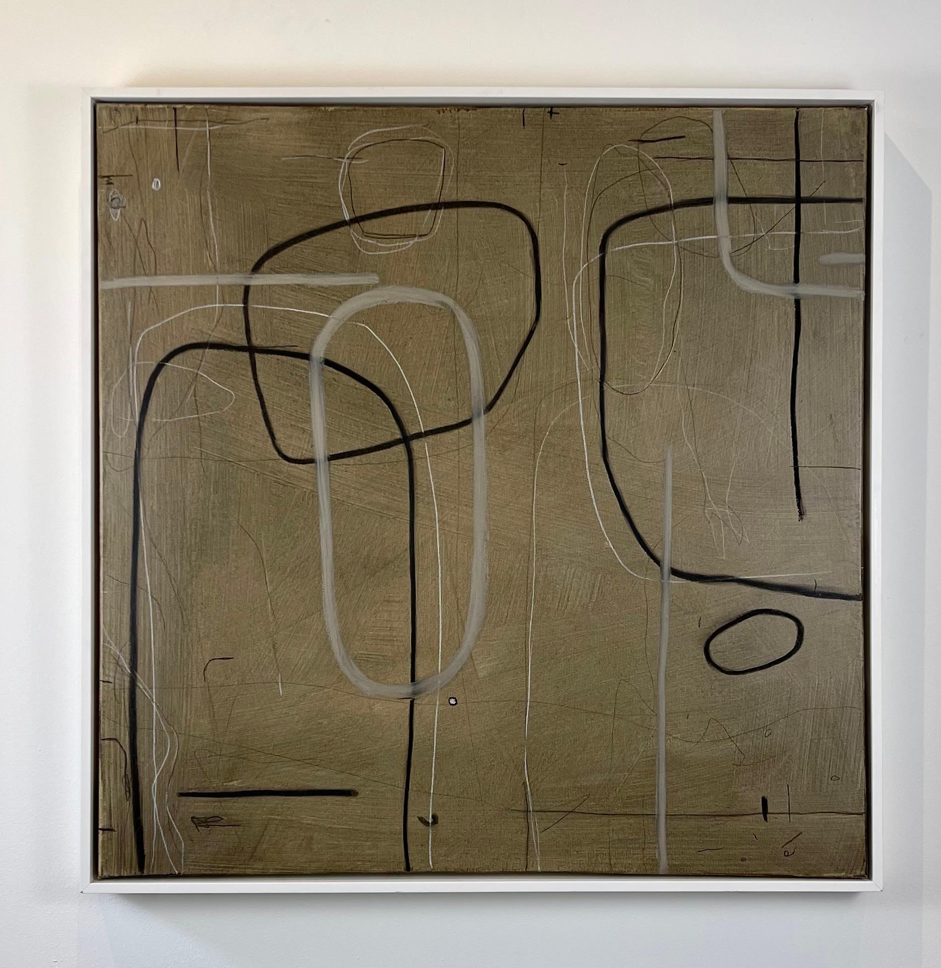 Easy On by Murray Duncan, Abstract Mixed Media on Canvas For Sale 1
