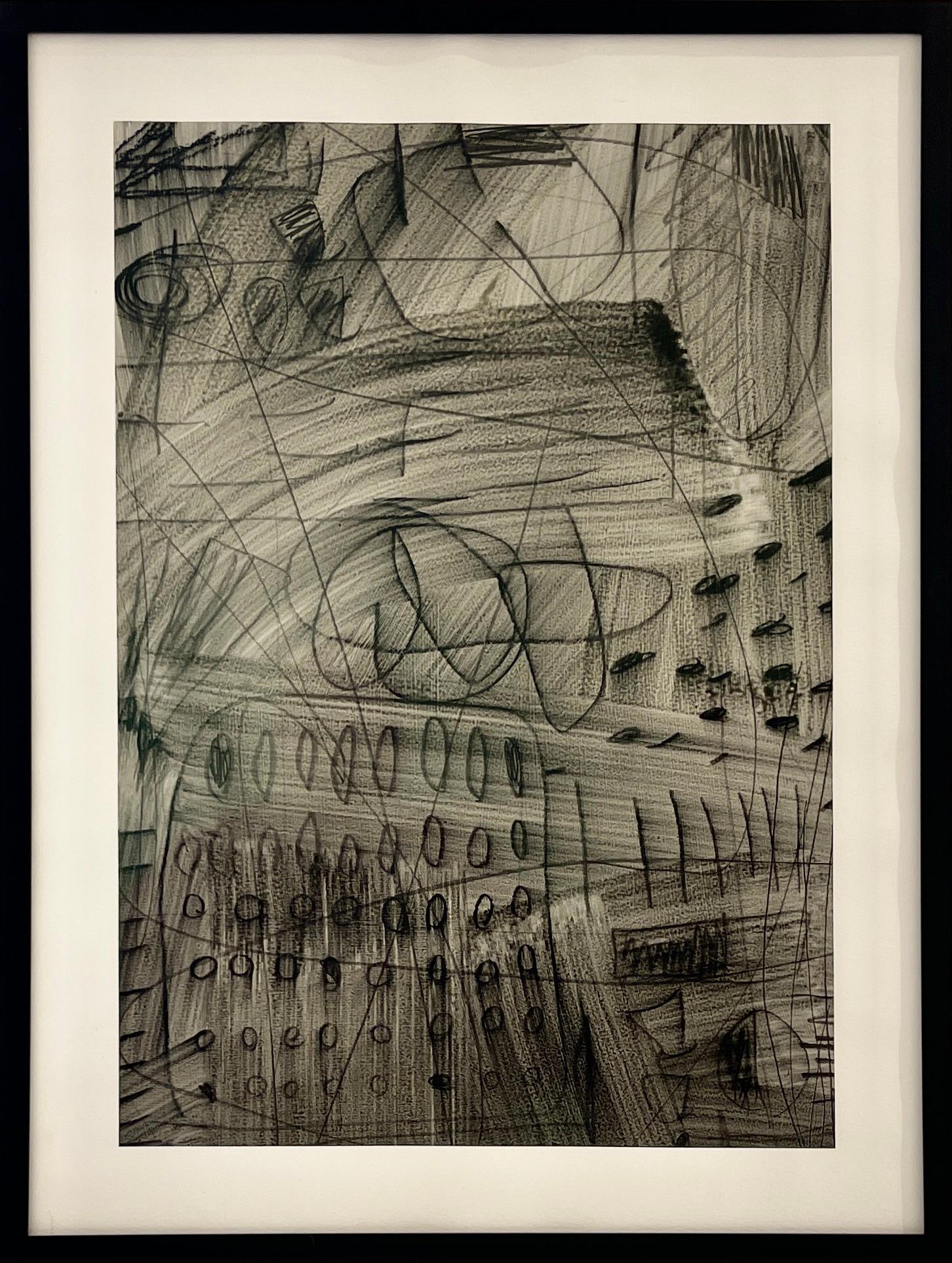 Feldstudie - Eine Gruppe von vier Arbeiten in Mischtechnik auf Papier von Murray Duncan im Angebot 1