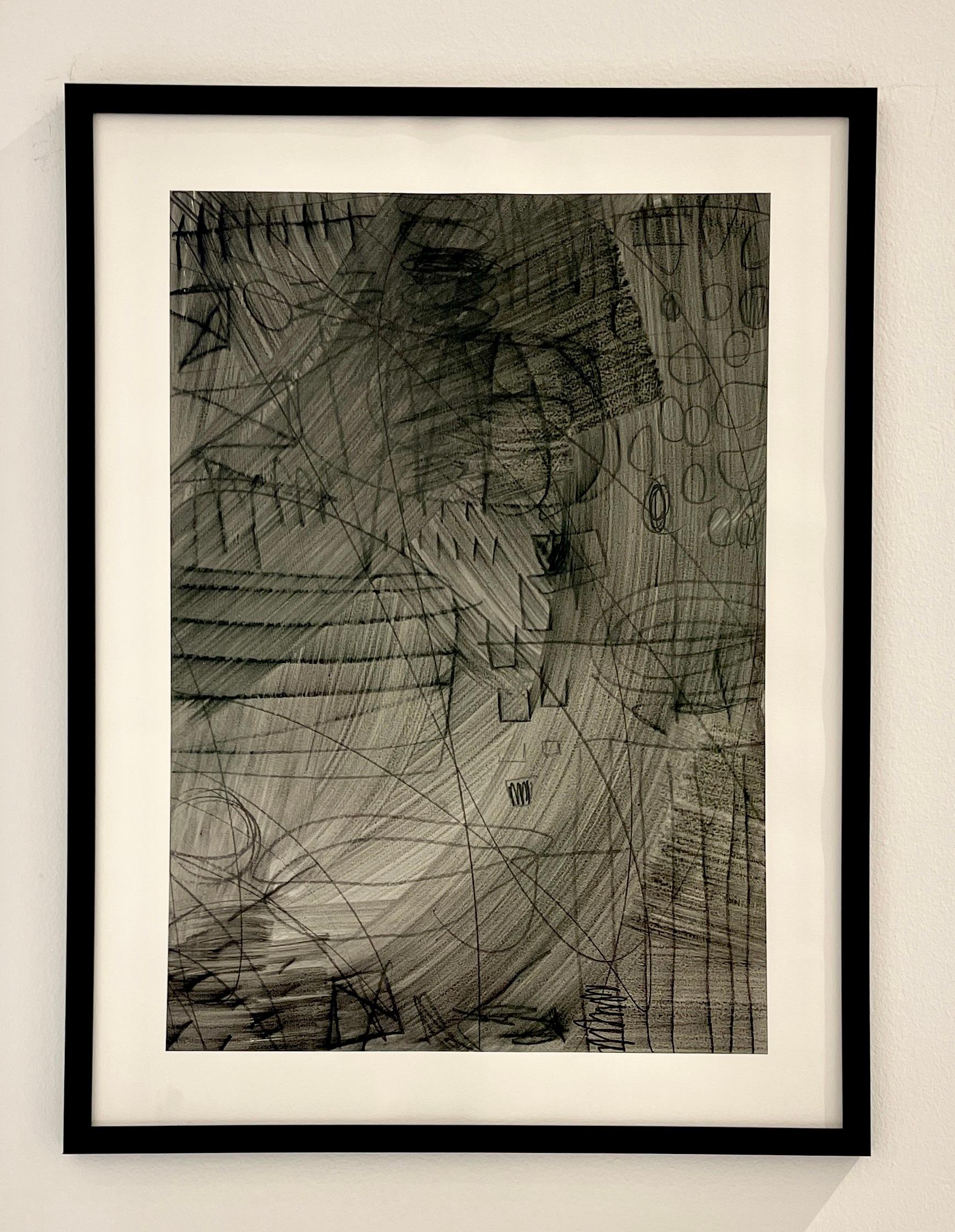 Feldstudie - Eine Gruppe von vier Arbeiten in Mischtechnik auf Papier von Murray Duncan im Angebot 2