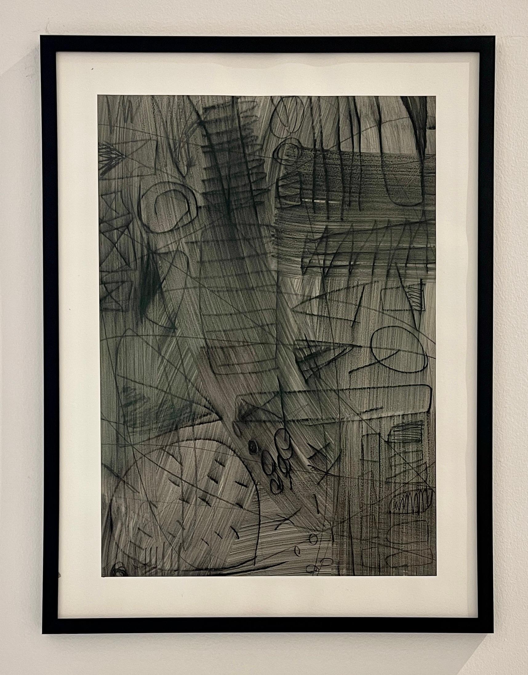 Feldstudie - Eine Gruppe von vier Arbeiten in Mischtechnik auf Papier von Murray Duncan im Angebot 3