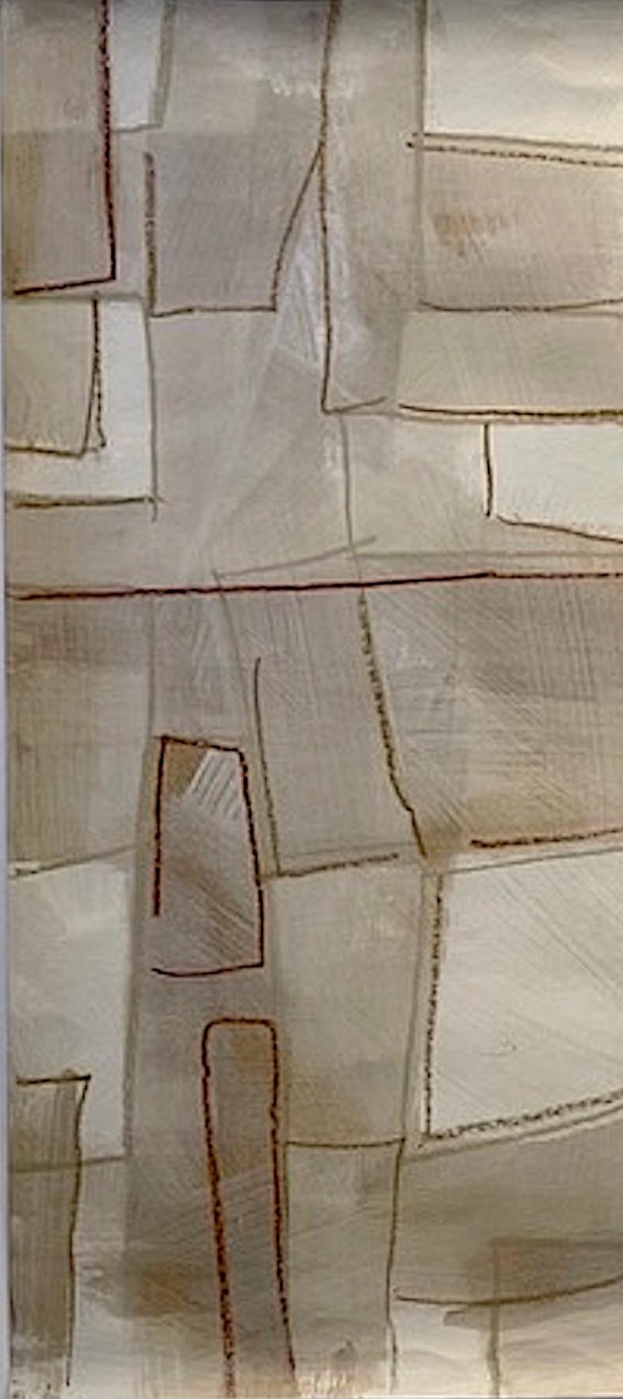 Untitled #139, Mixed Media on Paper by Murray Duncan - Abstract Geometric Modern For Sale 2