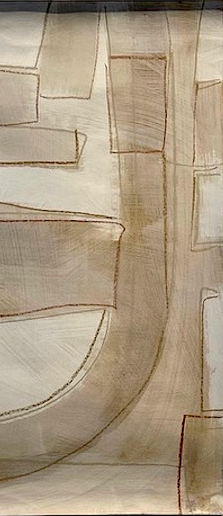 Untitled #139, Mixed Media on Paper by Murray Duncan - Abstract Geometric Modern For Sale 3