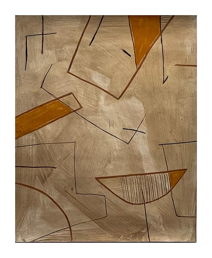 Untitled #201 par Murray Duncan - Technique mixte contemporaine originale sur papier