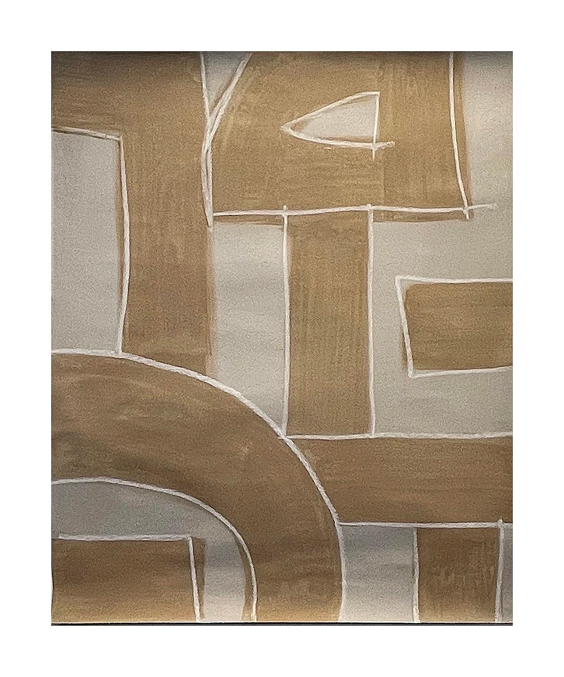 Senza titolo #202 di Murray Duncan - Tecnica mista su carta originale contemporanea