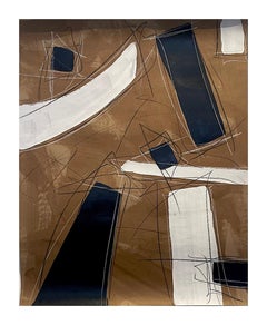 Untitled #206 by Murray Duncan – Original Contemporary Mixed Media on Paper