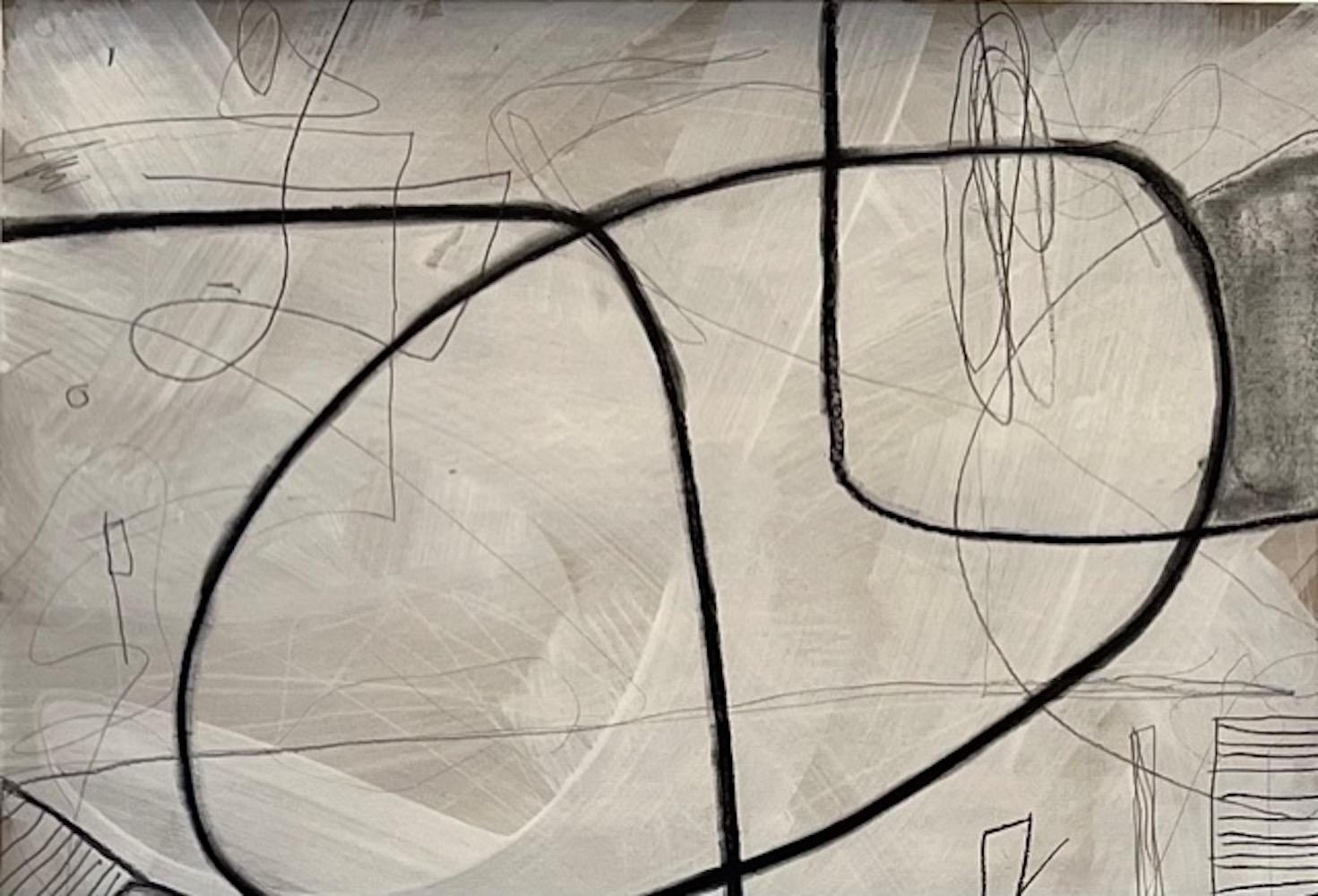 Untitled #407, Mixed Media on Paper by Murray Duncan - Abstract Geometric Modern For Sale 2