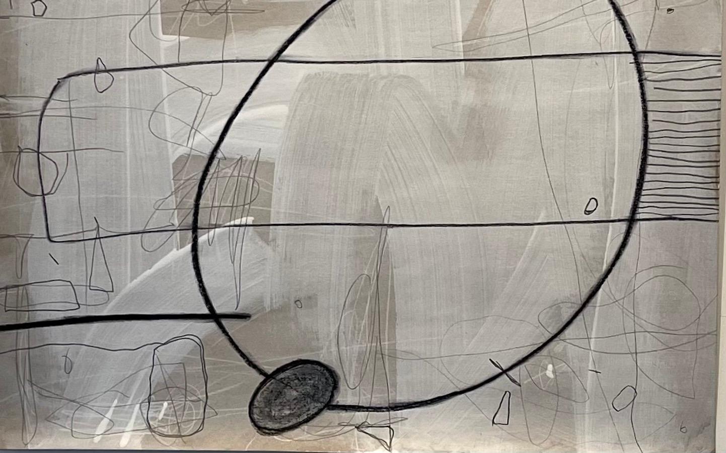 Sans titre n°409, technique mixte sur papier de Murray Duncan - Moderne géométrique abstrait en vente 3