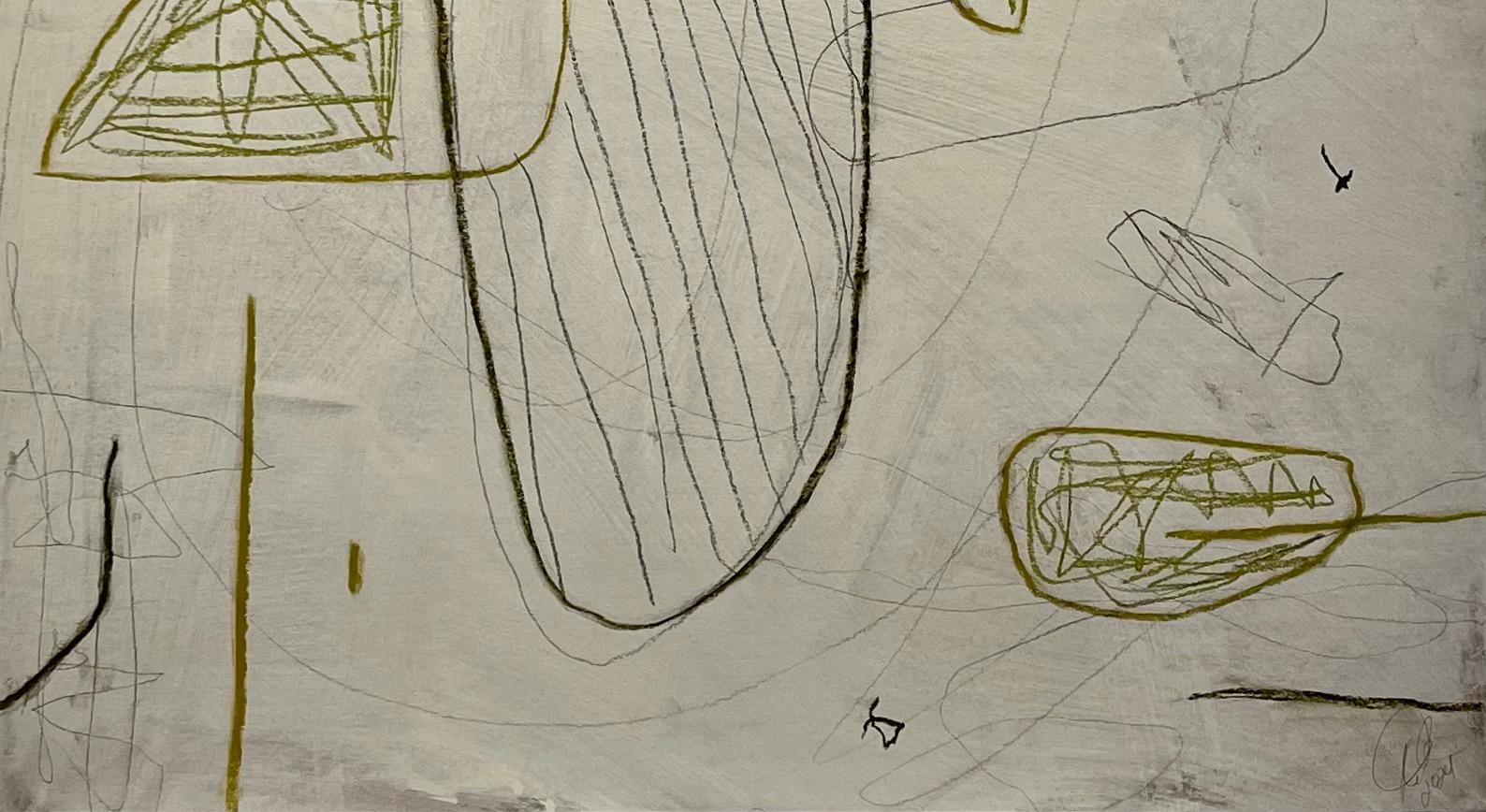 Untitled #501, Mixed Media on Paper by Murray Duncan - Abstract Geometric Modern For Sale 3