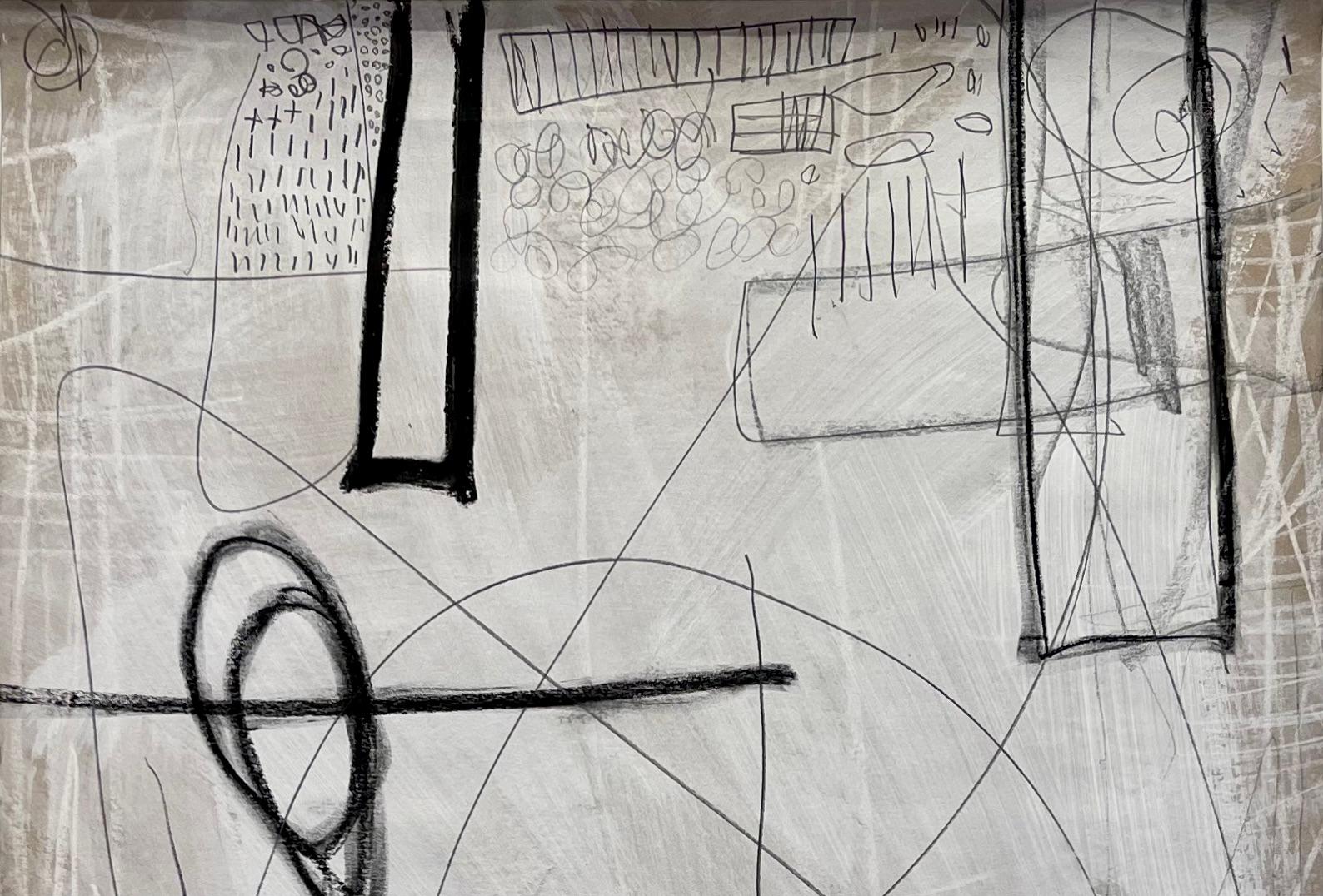 Untitled #509, Mixed Media on Paper by Murray Duncan - Abstract Geometric Modern For Sale 2