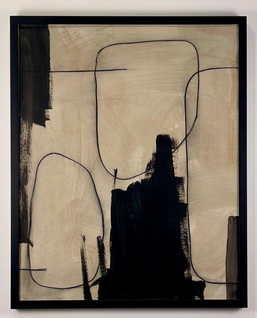 Untitled #527 par Murray Duncan - Technique mixte contemporaine originale sur papier