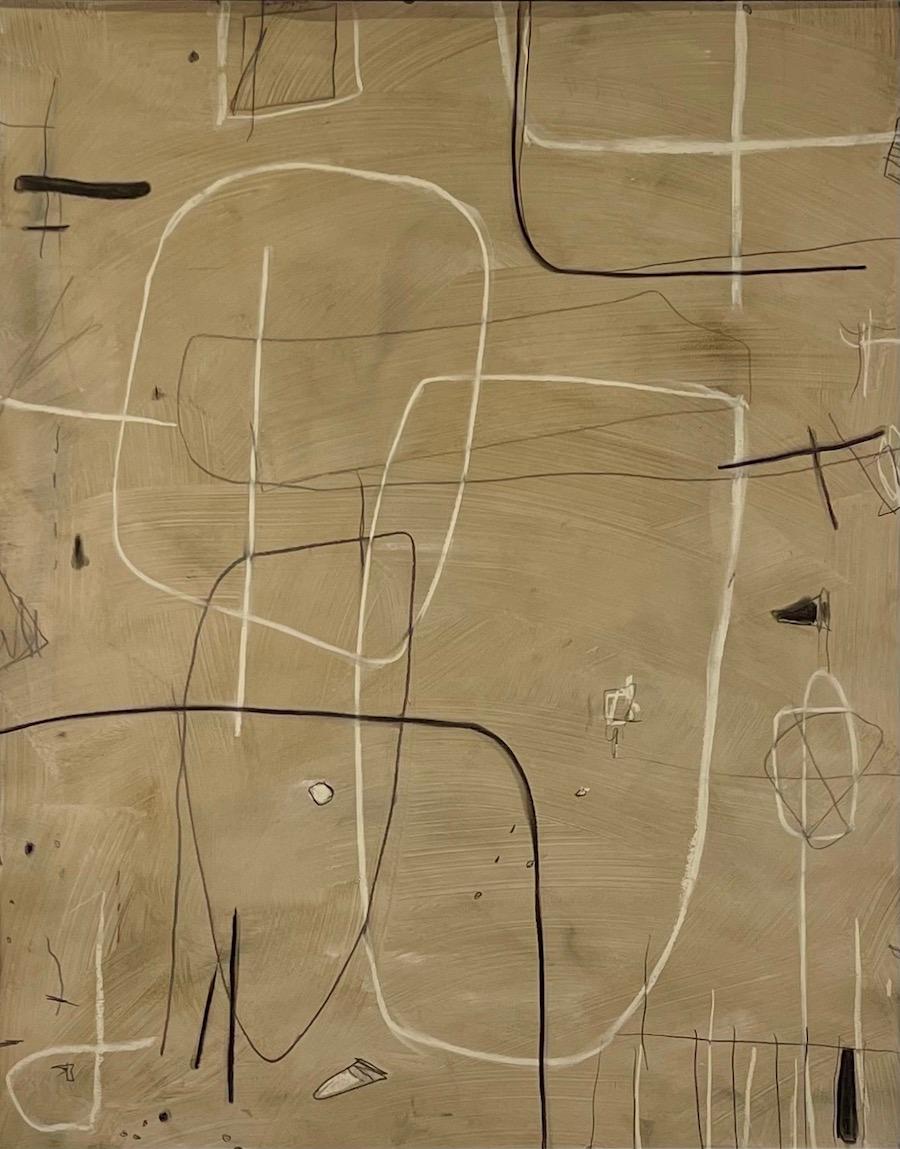 Senza titolo #528 di Murray Duncan - Tecnica mista su carta originale contemporanea in vendita 1