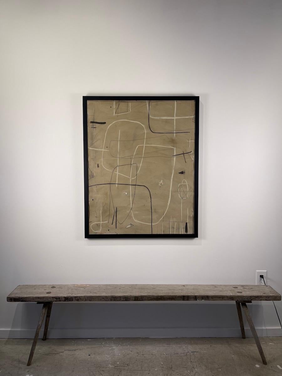 Senza titolo #528 di Murray Duncan - Tecnica mista su carta originale contemporanea in vendita 2