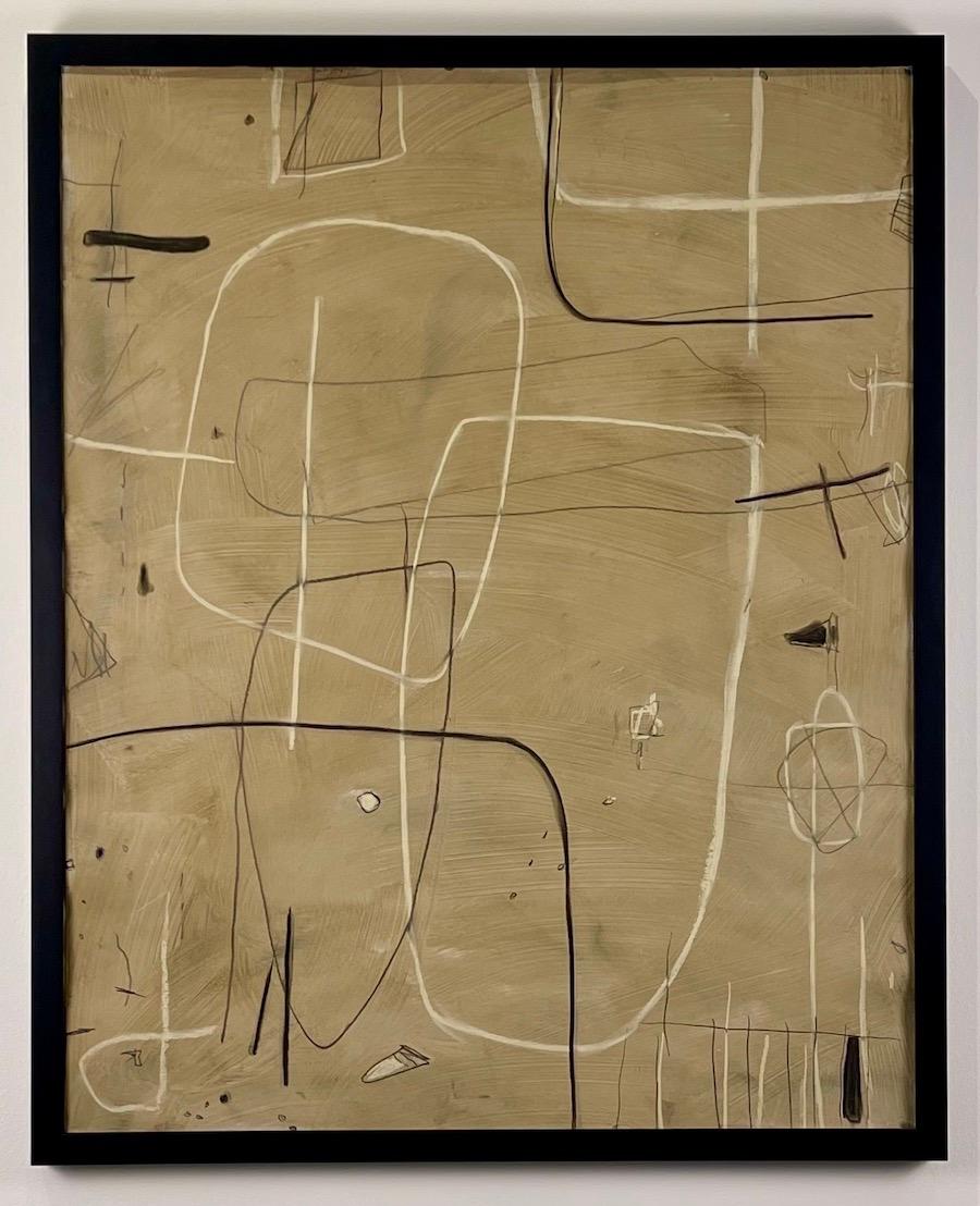Untitled #528 par Murray Duncan - Technique mixte contemporaine originale sur papier