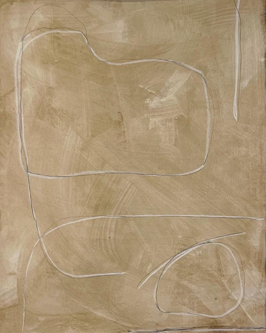 Senza titolo #529 di Murray Duncan - Tecnica mista su carta originale contemporanea in vendita 1