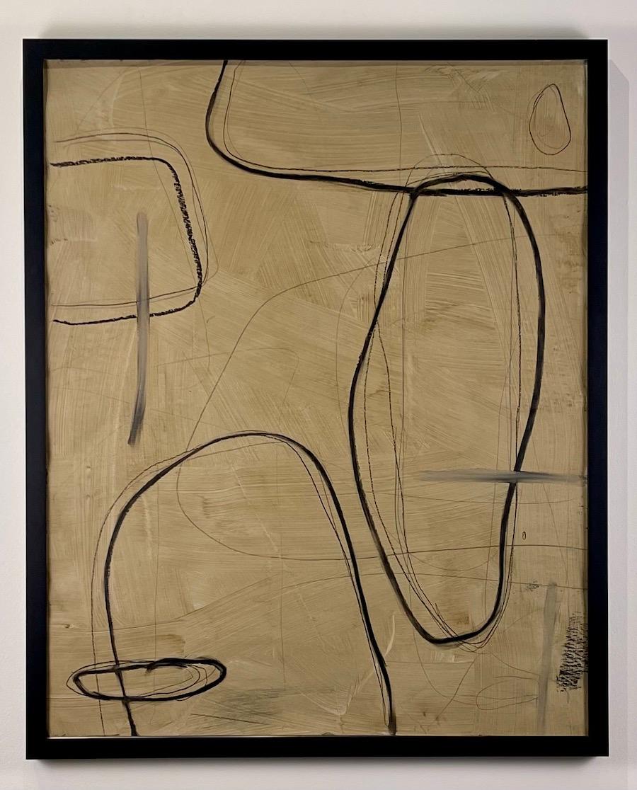 Senza titolo #531 di Murray Duncan - Tecnica mista su carta originale contemporanea