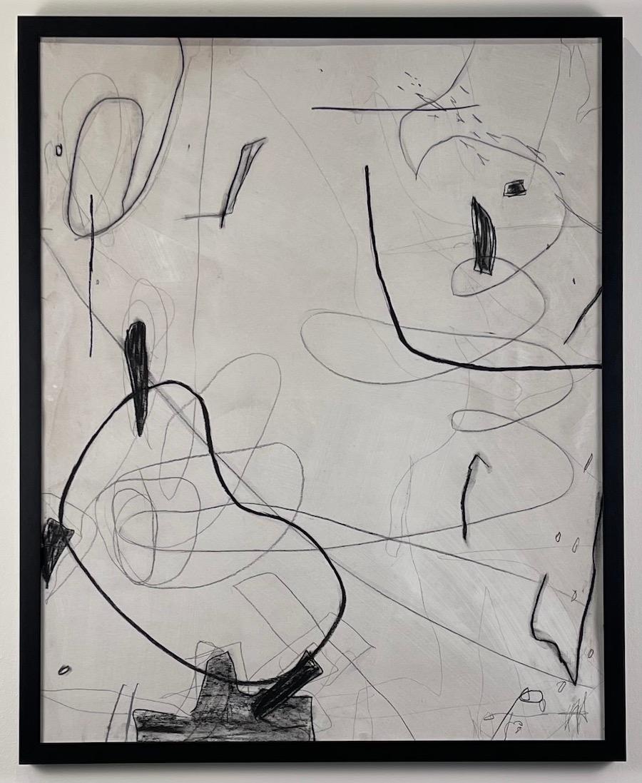 Untitled #534 par Murray Duncan - Technique mixte contemporaine originale sur papier