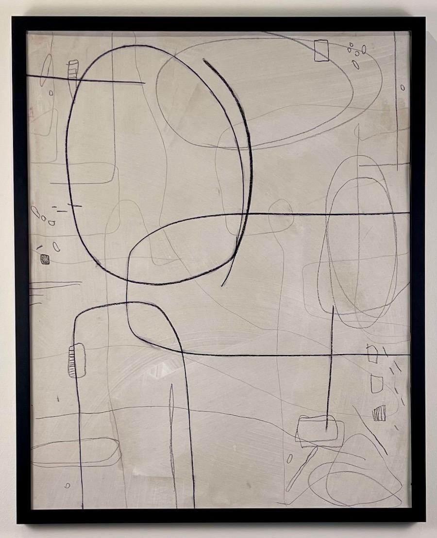 Untitled #535 par Murray Duncan - Technique mixte contemporaine originale sur papier