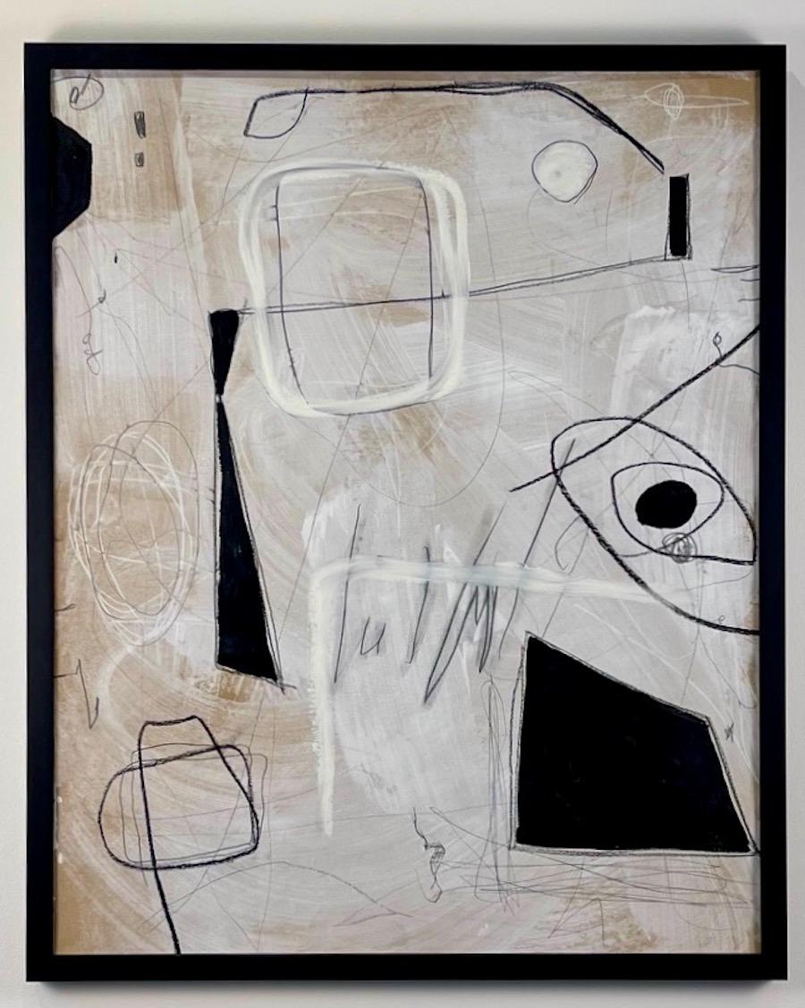 Sin título #540 por Murray Duncan - Técnica mixta contemporánea original sobre papel