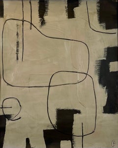 Untitled #541 di Murray Duncan - Tecnica mista contemporanea su carta