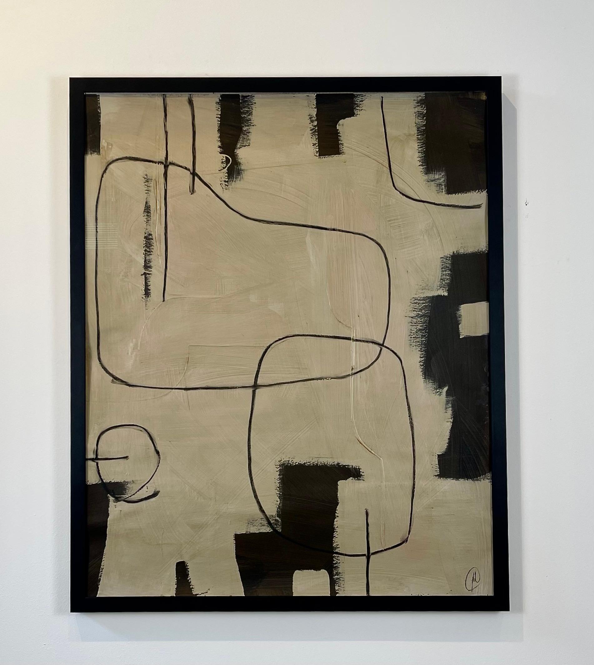 Untitled #542 di Murray Duncan - Tecnica mista contemporanea su carta in vendita 1