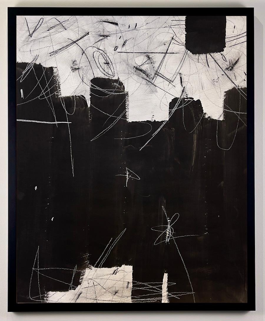 Senza titolo #904 di Murray Duncan - Tecnica mista su carta originale contemporanea in vendita 1