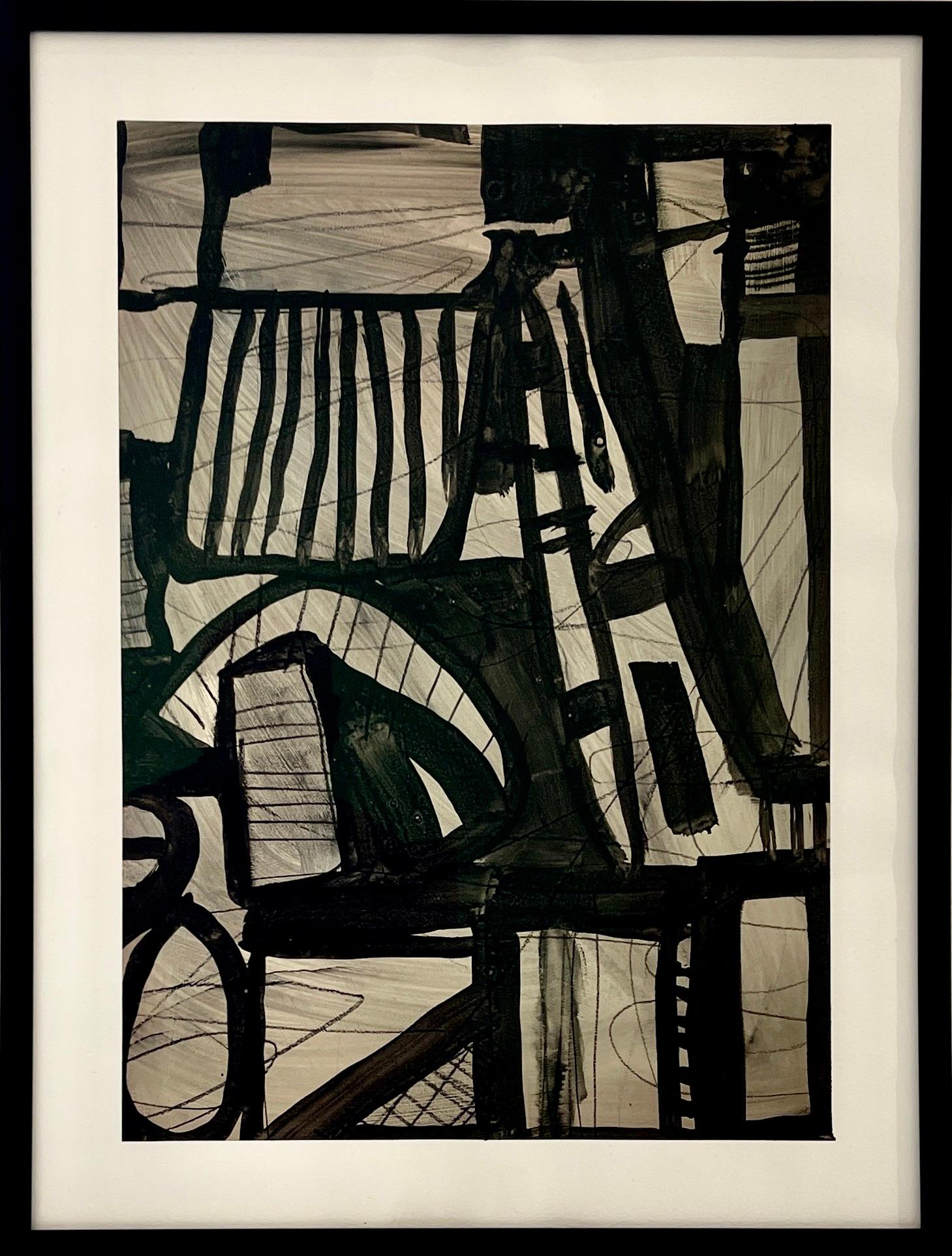 Untitled AP-120 — Mixed Media Work on Paper by Murray Duncan For Sale 1