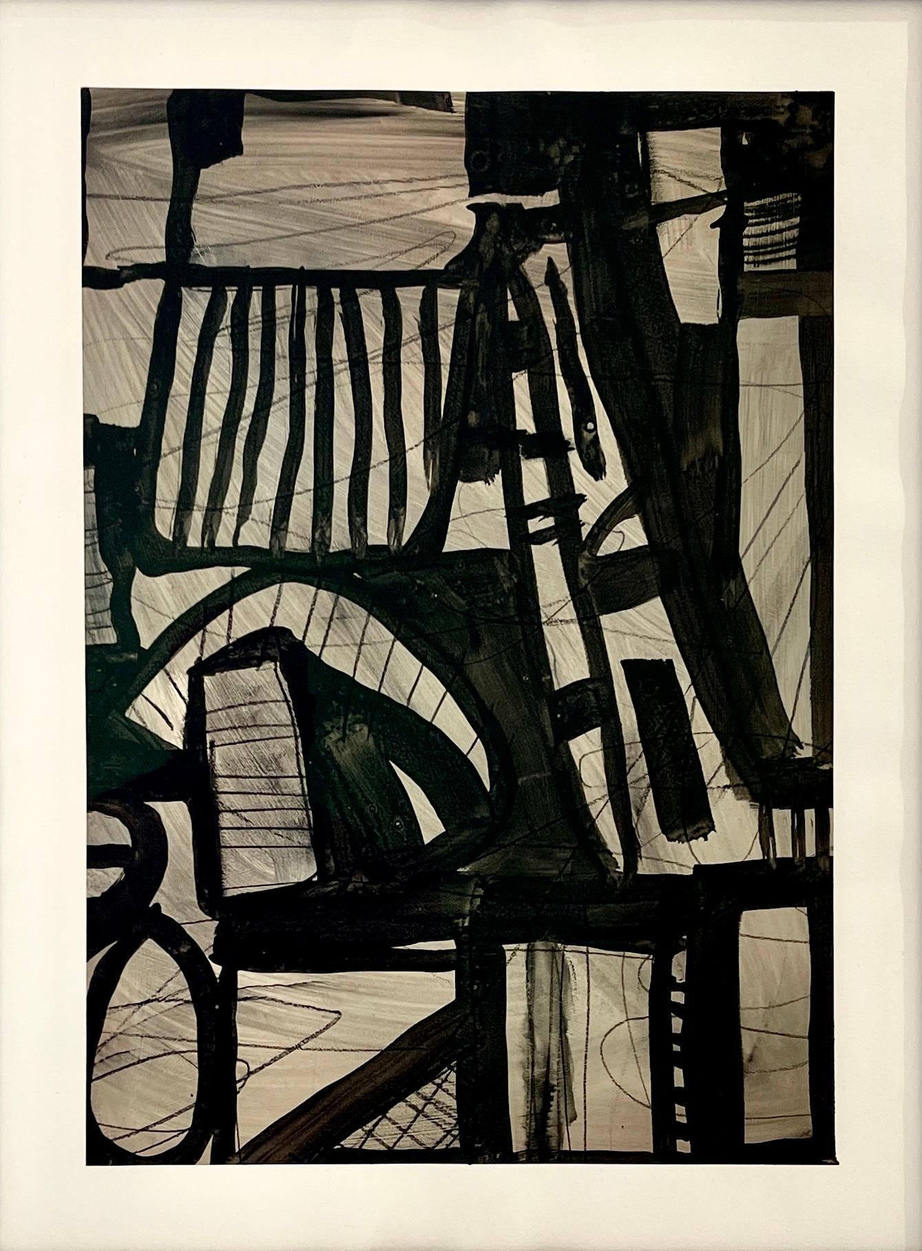 Untitled AP-120 — Mixed Media Work on Paper by Murray Duncan