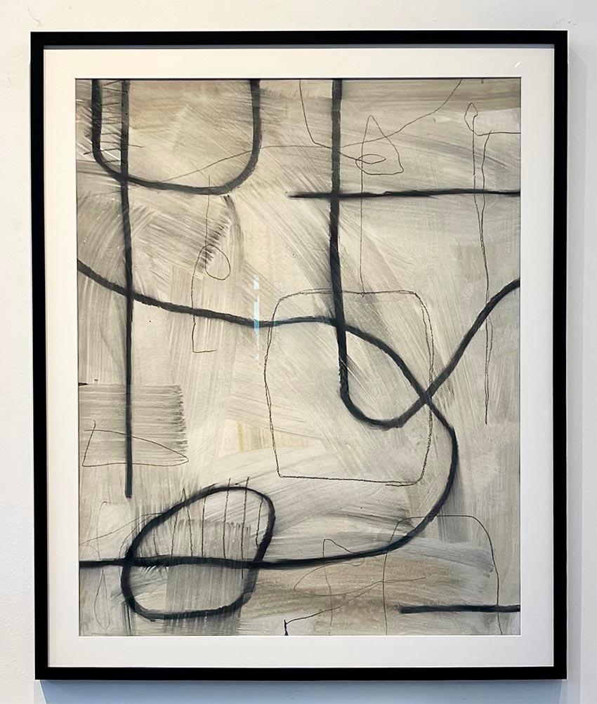 Ohne Titel #SP-200 von Murray Duncan - Zeitgenössische Original-Mischtechnik auf Papier im Angebot 3