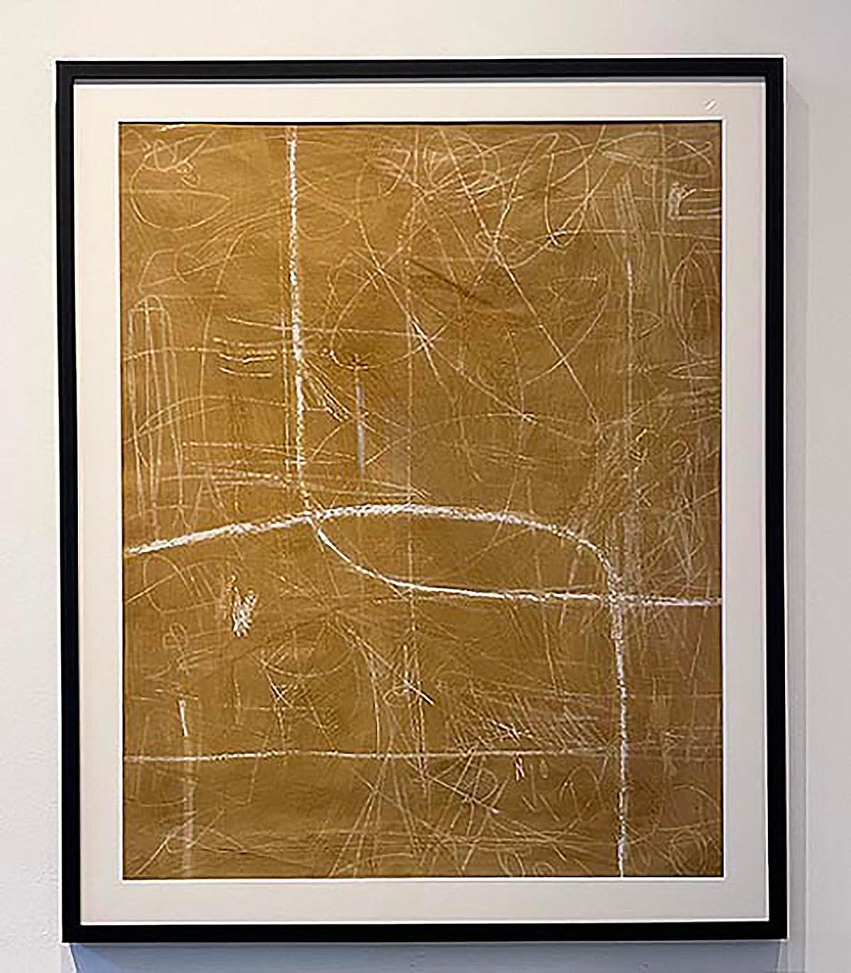 Untitled #SP-204, Technique mixte sur papier de Murray Duncan - Géométrique abstrait en vente 1