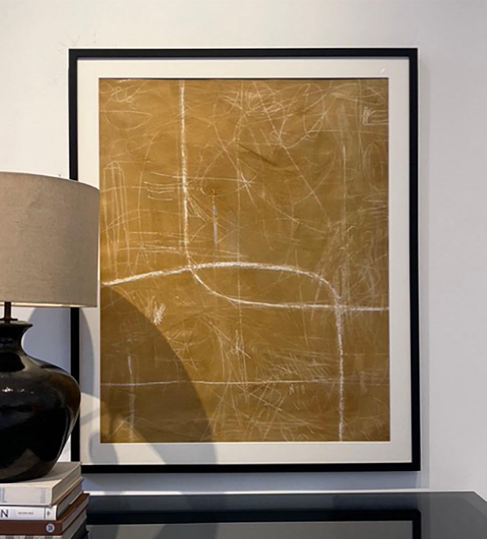 Untitled #SP-204, Technique mixte sur papier de Murray Duncan - Géométrique abstrait en vente 2